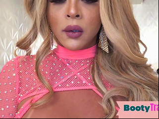 XHAMSTER @ A Curvy Blonde Transgender Woman Receives Anal Penetration From A Large Black Penis On A Bed