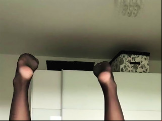 NUVID @ A Blonde Transgender Person Masturbates Alone In Nuvid